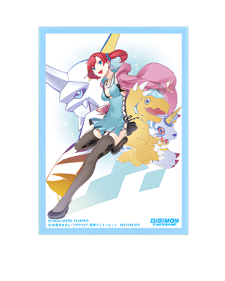 DIGIMON TCG: OFFICIAL CARD SLEEVES - D