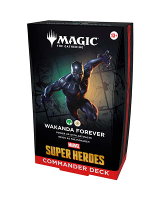 MTG: UNIVERSES BEYOND- MARVEL SUPER HEROES COMMANDER - WAKANDA FOREVER