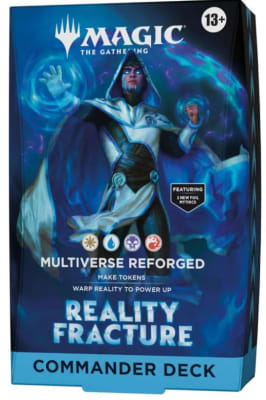 MTG: SPANISH REALITY FRACTURE COMMANDER DECK, JACE, ARQUITECTO DE MULTIVERSOS