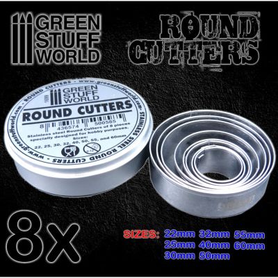 CORTADORES REDONDOS - STAINSTEEL ROUND CUTTERS