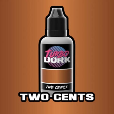 Paint Metallic Acrylic- Two Cents, 20ml.