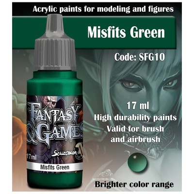 FANTASY & GAMES: MISFITS GREEN (17ML)
