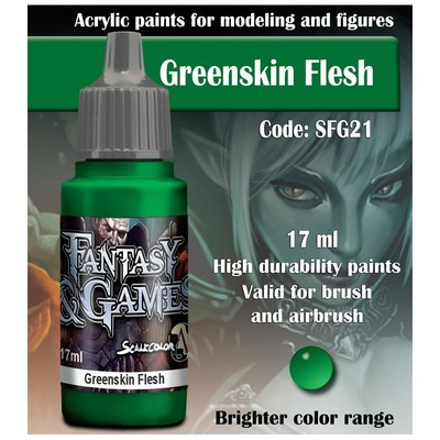 FANTASY & GAMES: GREENSKIN FLESH (17ML)
