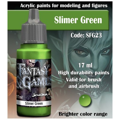 FANTASY & GAMES: SLIMER GREEN (17ML)