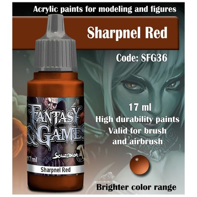 FANTASY & GAMES: SHARPNEL RED (17ML)