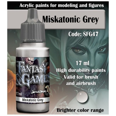 FANTASY & GAMES: MISKATONIC GREY (17ML)