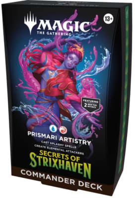 MTG: SPANISH SECRETS OF STRIXHAVEN COMMANDER DECK - PRISMARY ARTISTRY