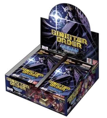 DIGIMON TCG: EXTRA BOOSTER -SINISTER ORDER - (EX-10)