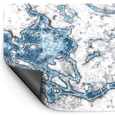 L - TAPETE DE JUEGO / WARGAME MAT - 152.5X111.7CM (44X60)- BLIZZARD HOLLOWS