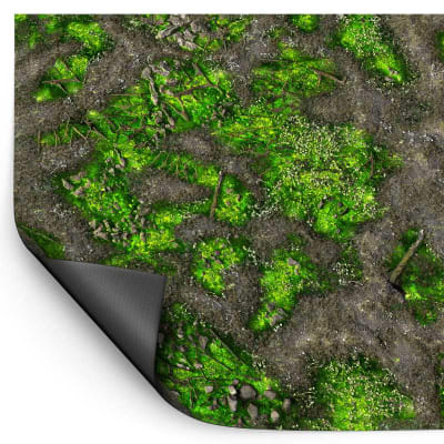 L - TAPETE DE JUEGO / WARGAME MAT - 152.5X111.7CM (44X60)- BONEBLIGHT MARSH