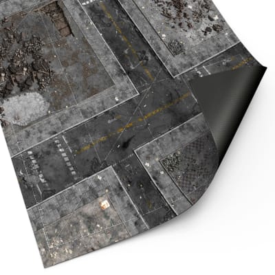 LWH40K -TAPETE DE JUEGO / WARGAME MAT - 155X114CM (44X60 LINES)- GROUND ZERO DISTRICT