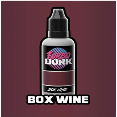 Paint Metallic Acrylic- Box Wine, 20ml.