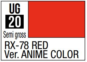 Mr Color: RX78 red ver anime color UG20