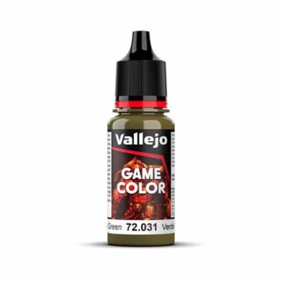 GAME COLOR: CAMOUFLAGE GREEN, 18 ML.