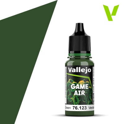 Colore acrilico all'acqua Vallejo Game Air Dark Green