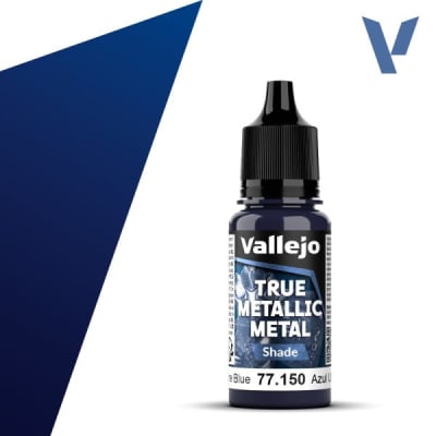 TRUE METALLIC METAL: SHADE- ULTRAMARINE BLUE, 18 ML.