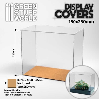VITRINA MODELISMO 150X250MM