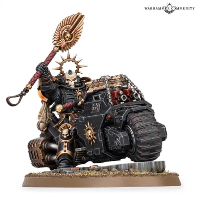SPACE MARINES: PRIMARIS CHAPLAIN ON BIKE