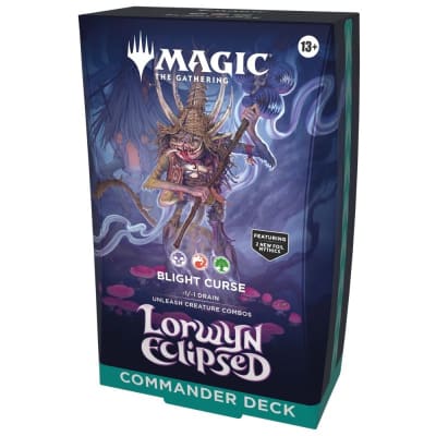 MTG: LORWYN ECLIPSED COMMANDER DECK BLIGHT CURSE