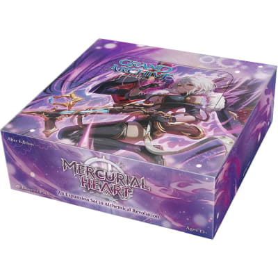 GRAND ARCHIVE TCG: MERCURIAL HEART- BOOSTER BOX, ALTER EDITION