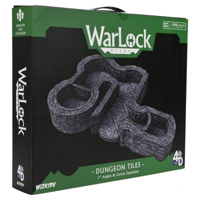 Warlock Tiles Dungeon Tiles- 1 in. Angles & Curves Expansion