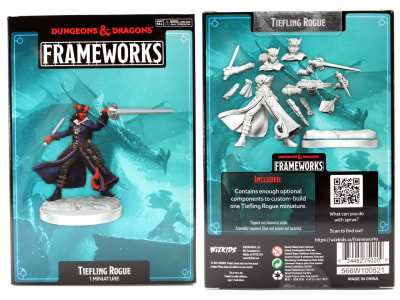 D&D Frameworks Wave 1- Tiefling Rogue Female