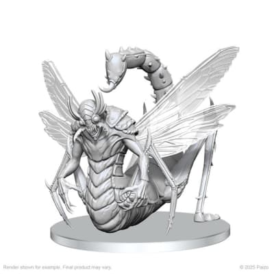 PATHFINDER BATTLES DEEP CUTS MINIATURES: WAVE 27- DERAKNI (LOCUST DEMON)