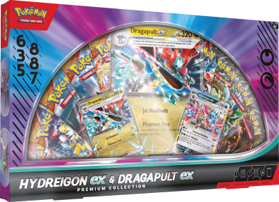 POKEMON TCG: HYDREIGON EX & DRAGAPULT EX PREMIUM COLLECTION