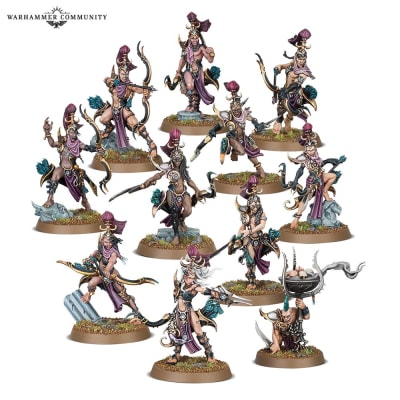HEDONITES OF SLAANESH: BLISSBARB ARCHERS