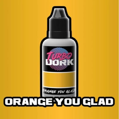 Paint Metallic Acrylic- Orange You Glad, 20ml.