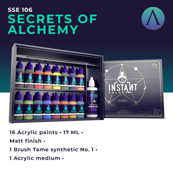 SET THE SECRETS OF ALCHEMY (WOODEN BOX)1