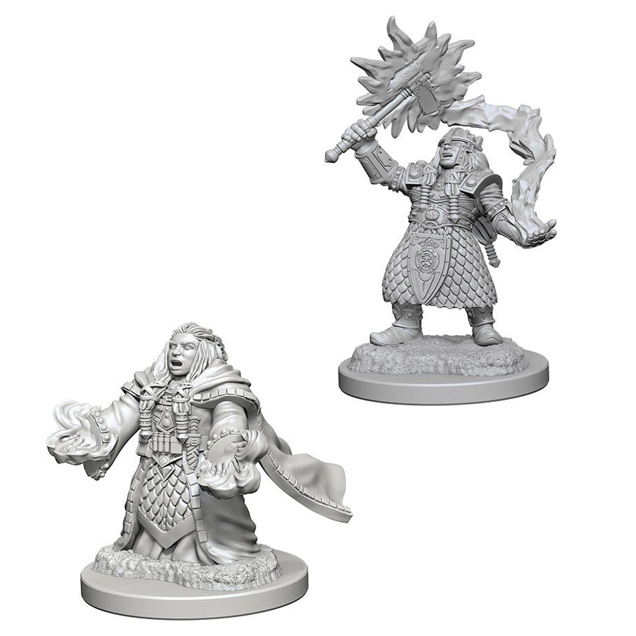 D&D NOLZUR'S MARVELOUS UNPAINTED MINIS: DWARF FEMALE CLERIC1