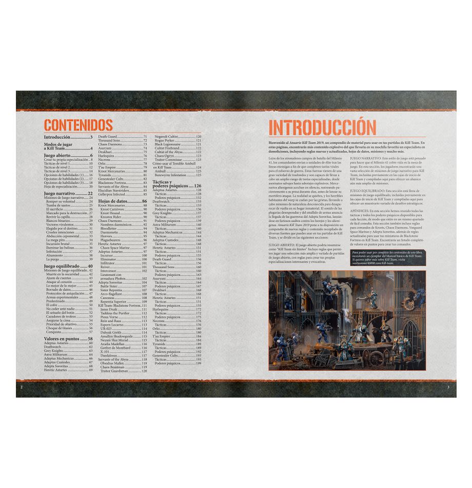 KILL TEAM: ANNUAL 2019 (ESPAÑOL)2