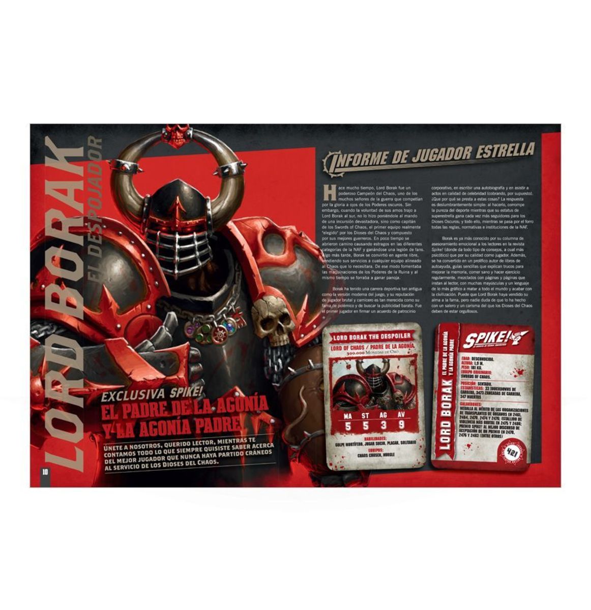 BLOOD BOWL: REVISTA - SPIKE! JOURNAL: NUMERO 1 (ESPAÑOL)3