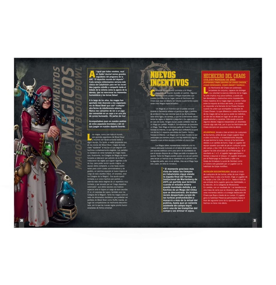 BLOOD BOWL: REVISTA - SPIKE! JOURNAL: NUMERO 1 (ESPAÑOL)5
