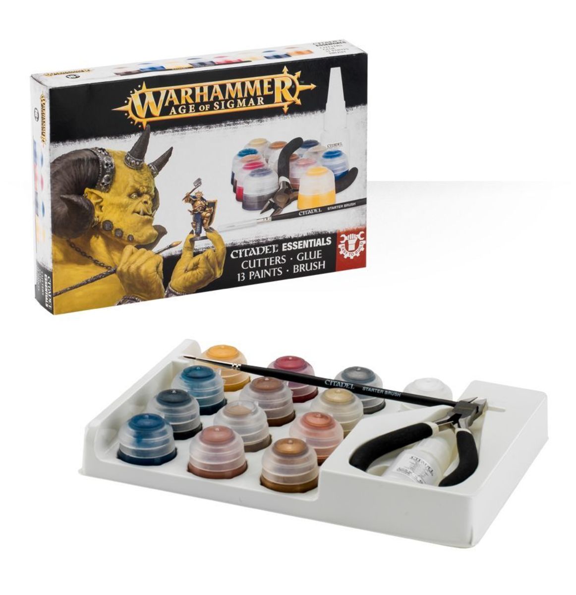 AGE OF SIGMAR CITADEL ESSENTIALS SET ENG1
