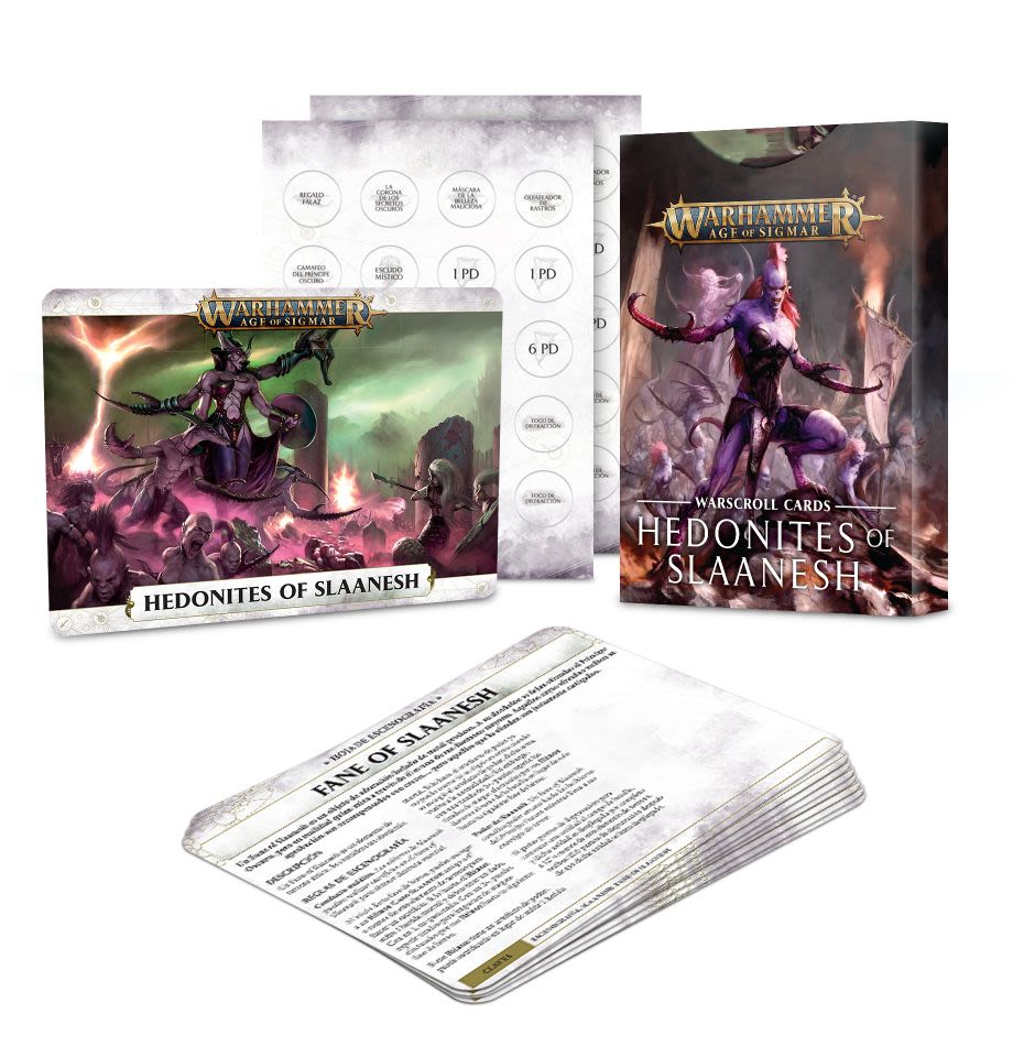 WARSCROLLS: HEDONITES OF SLAANESH (ESPAÑOL)1