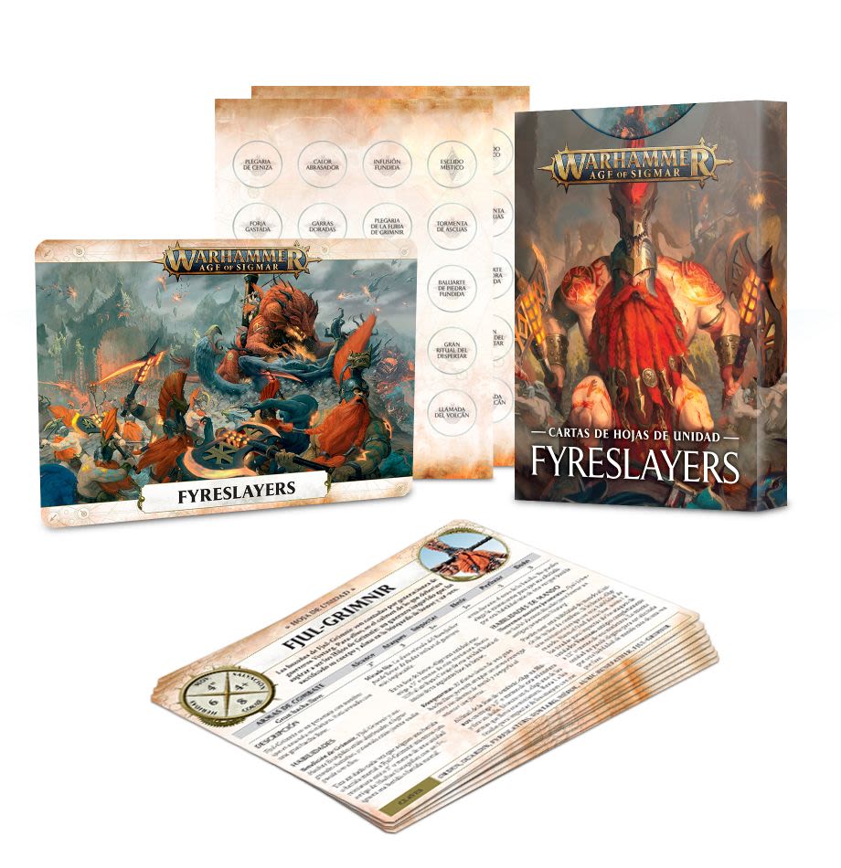 WARSCROLL CARDS: FYRESLAYERS (ESPAÑOL)1