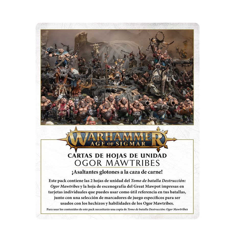 WARSCROLL CARDS: OGOR MAWTRIBES (ESPAÑOL)5