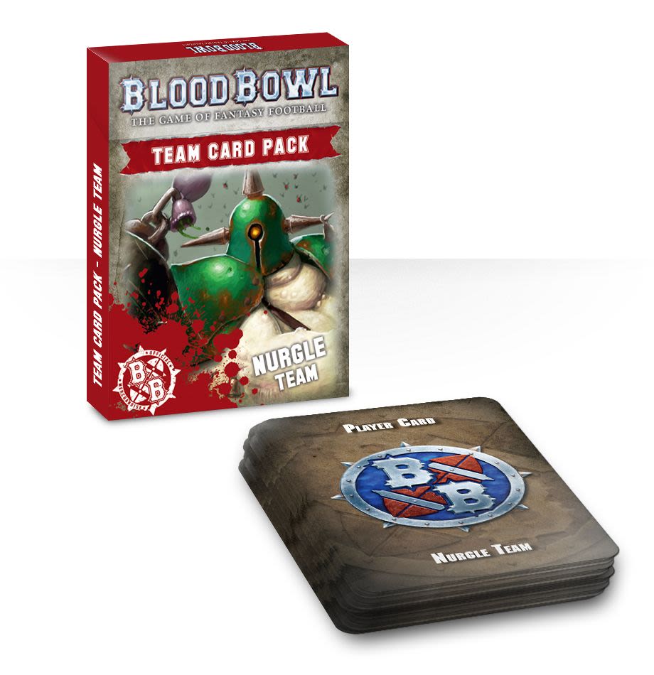 BLOOD BOWL: NURGLE TEAM CARDS (ESPAÑOL)1