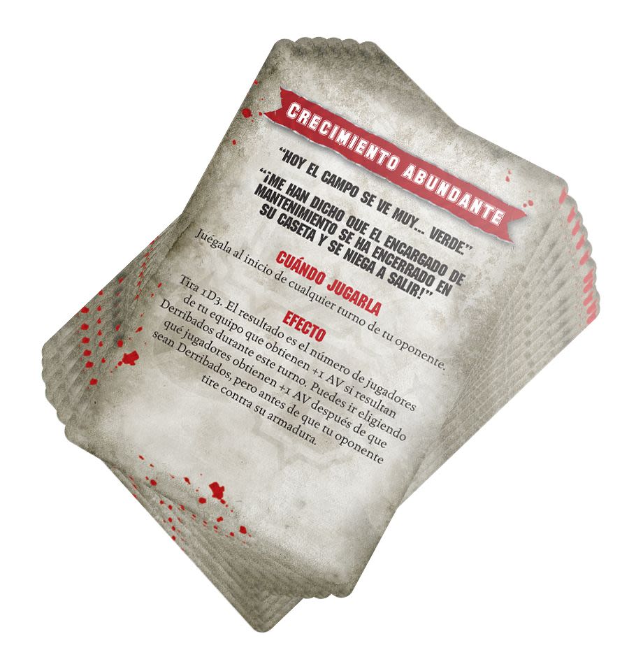 BLOOD BOWL: NURGLE TEAM CARDS (ESPAÑOL)4