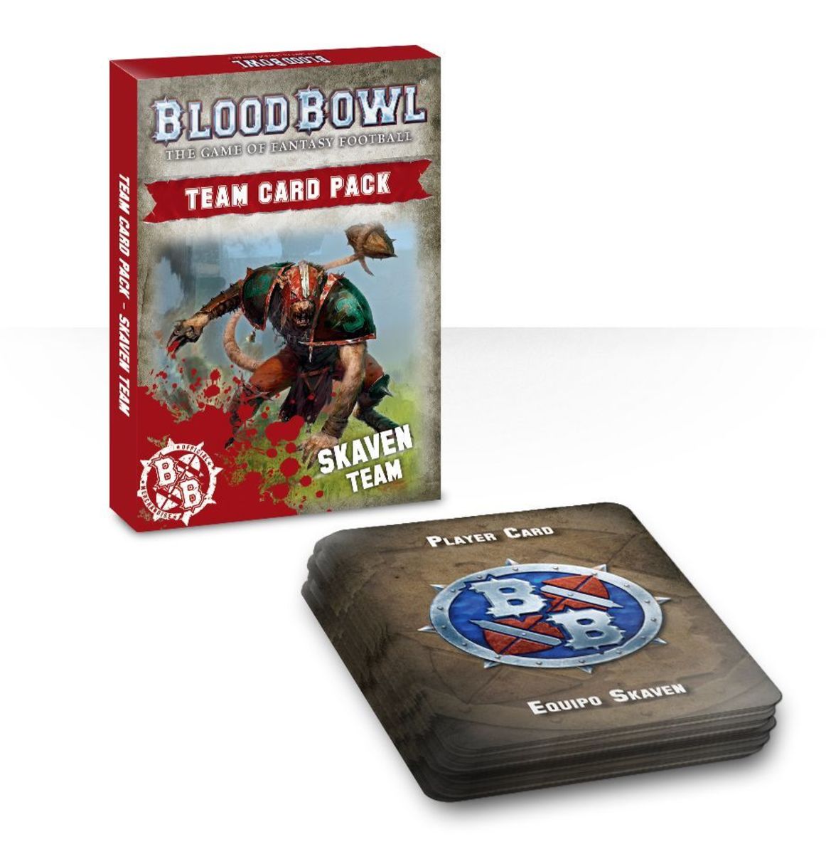 BLOOD BOWL: SKAVEN TEAM CARDS (SPANISH)1
