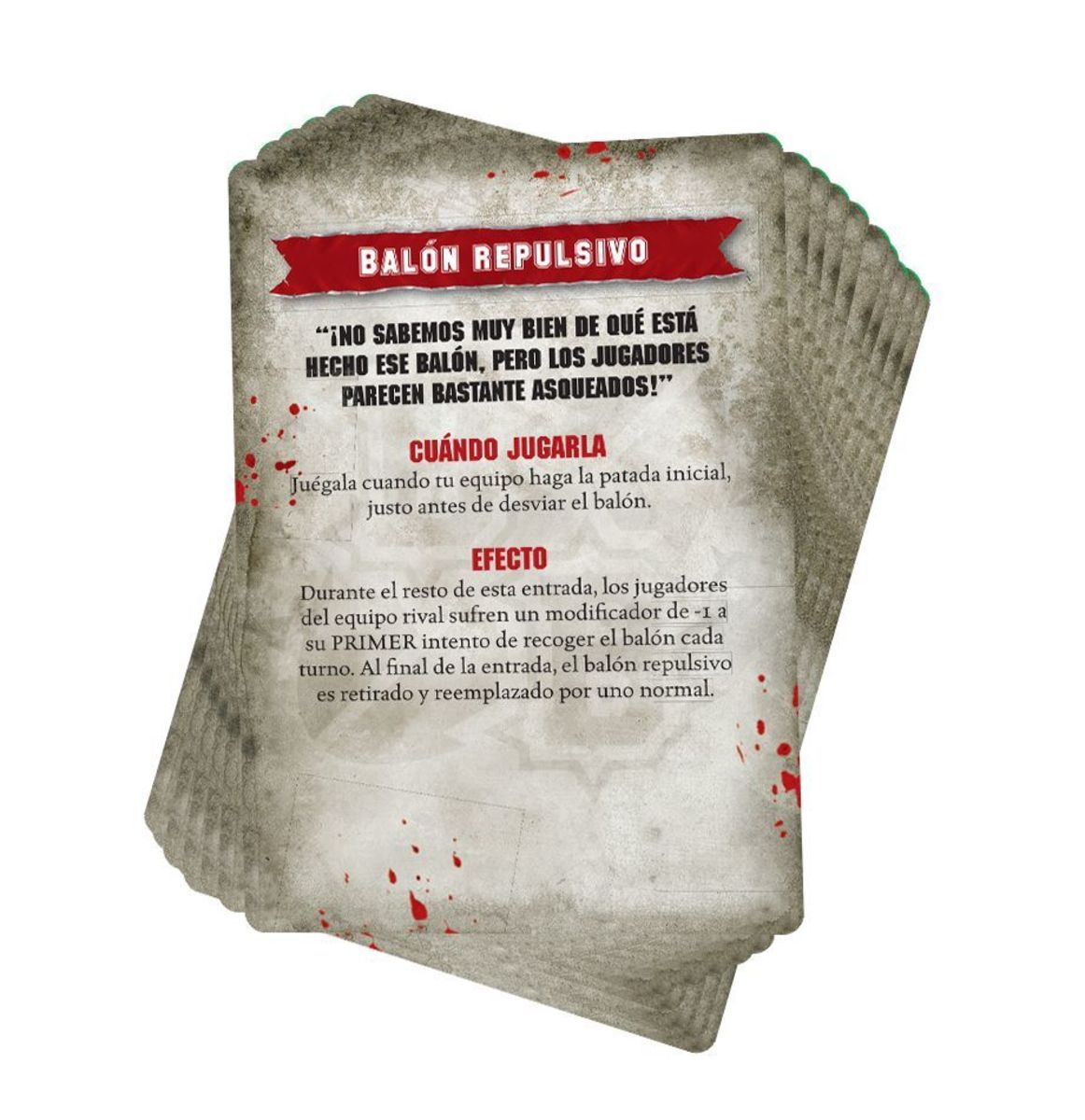 BLOOD BOWL: SKAVEN TEAM CARDS (SPANISH)4