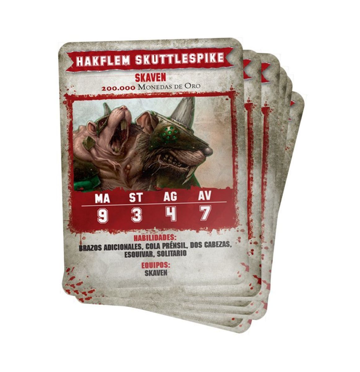 BLOOD BOWL: STAR PLAYERS CARD DECK (SPA)2