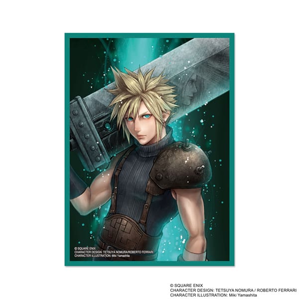 CARD SLEEVES:FINAL FANTASY VII- CLOUD (FFCSS-02) (100CT)1