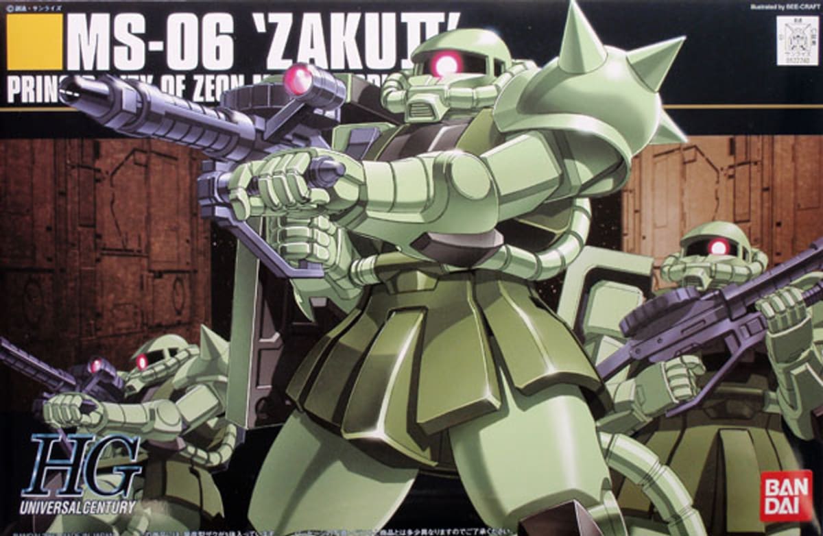 1/144 HGUC ZAKUII MASS PRODUCTION TYPE.1