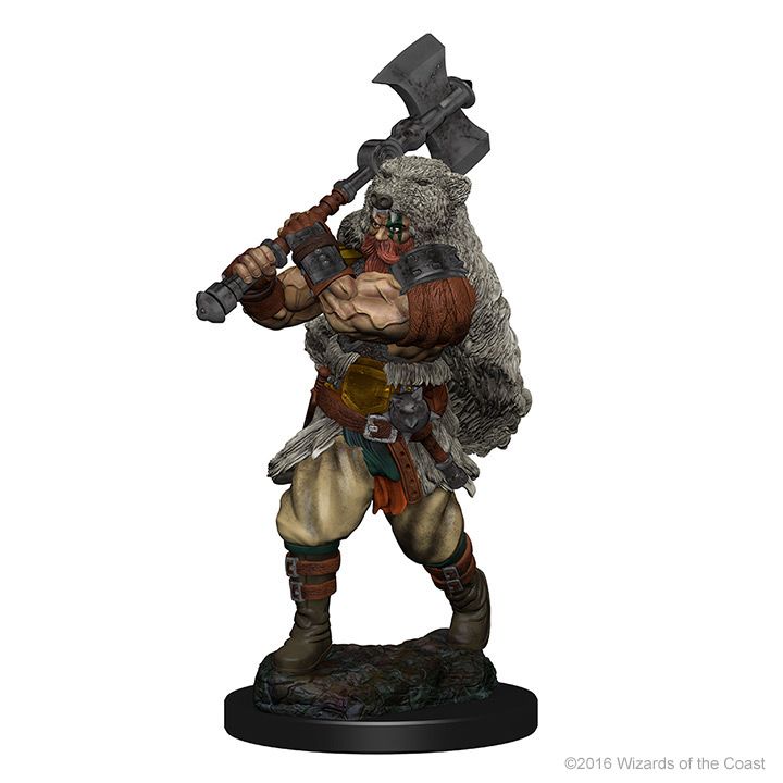 D&D NOLZUR'S MARVELOUS UNPAINTED MINIS: HUMAN MALE BARBARIAN3