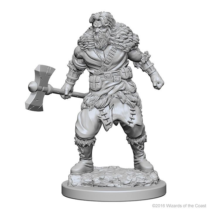 D&D NOLZUR'S MARVELOUS UNPAINTED MINIS: HUMAN MALE BARBARIAN2