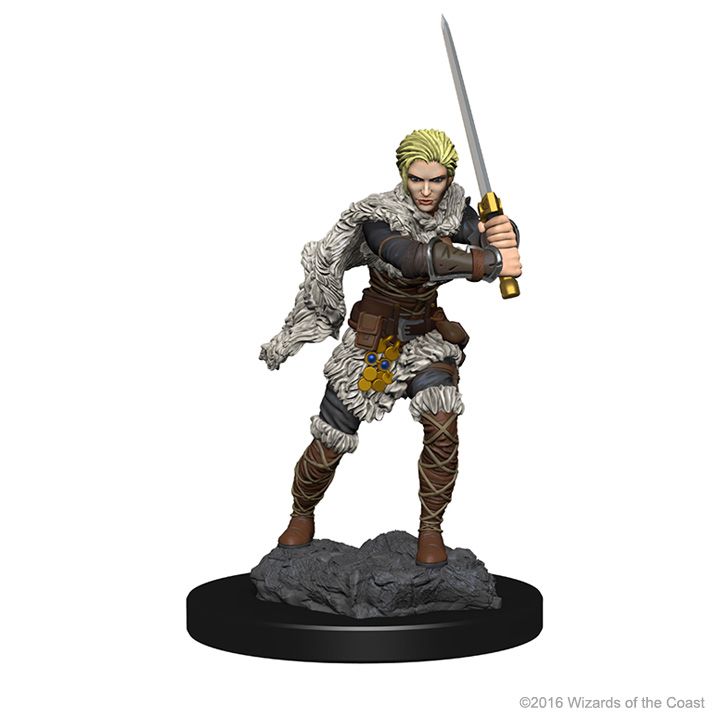 D&D NOLZUR'S MARVELOUS UNPAINTED MINIS: HUMAN FEMALE BARBARIAN OLD4