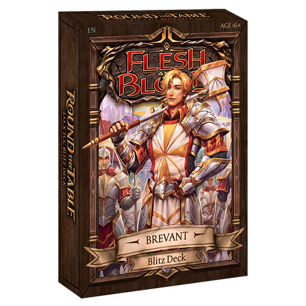 FLESH AND BLOOD TCG: ROUND THE TABLE TCC X LSS BLITZ DECK BOX (4 DECKS)3